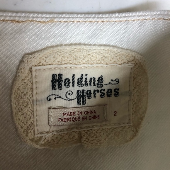 Anthropologie Holding Horses Midi Skirt Patchwork - Picture 3 of 5